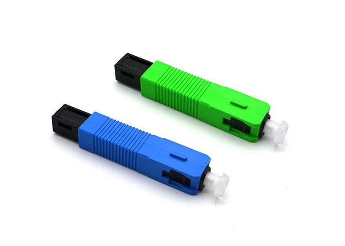 সংযোগকারী Ftth ফাইবার অপটিক এসসি দ্রুত সংযোগকারী