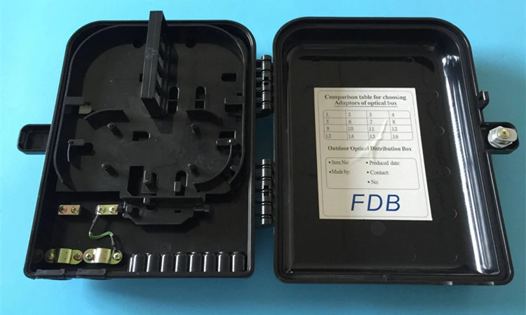 ফাইবার অপটিক Ftth বক্স 12 কোর