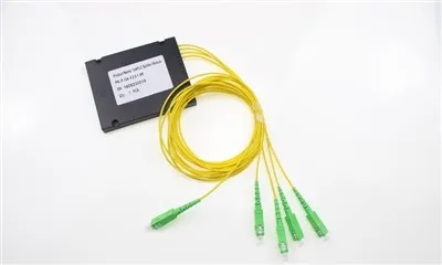 1X4 PLC ফাইবার অপটিক স্প্লিটার