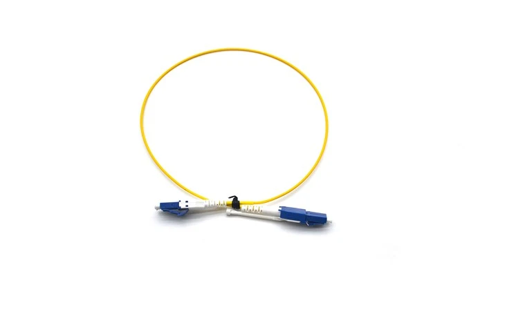 LC থেকে LC UPC সিঙ্গেলমোড ডুপ্লেক্স ফাইবার প্যাচ কর্ড - LSZH জ্যাকেট সহ 9/125μm OS2