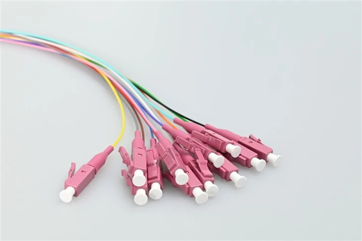 Mpo-lc 12 Core Fiber Patch Cords OM4 suppliers